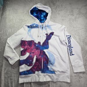 Disney Parks Authentic Hoodie XL White Disneyland Resort 2017 Mickey Fantasia